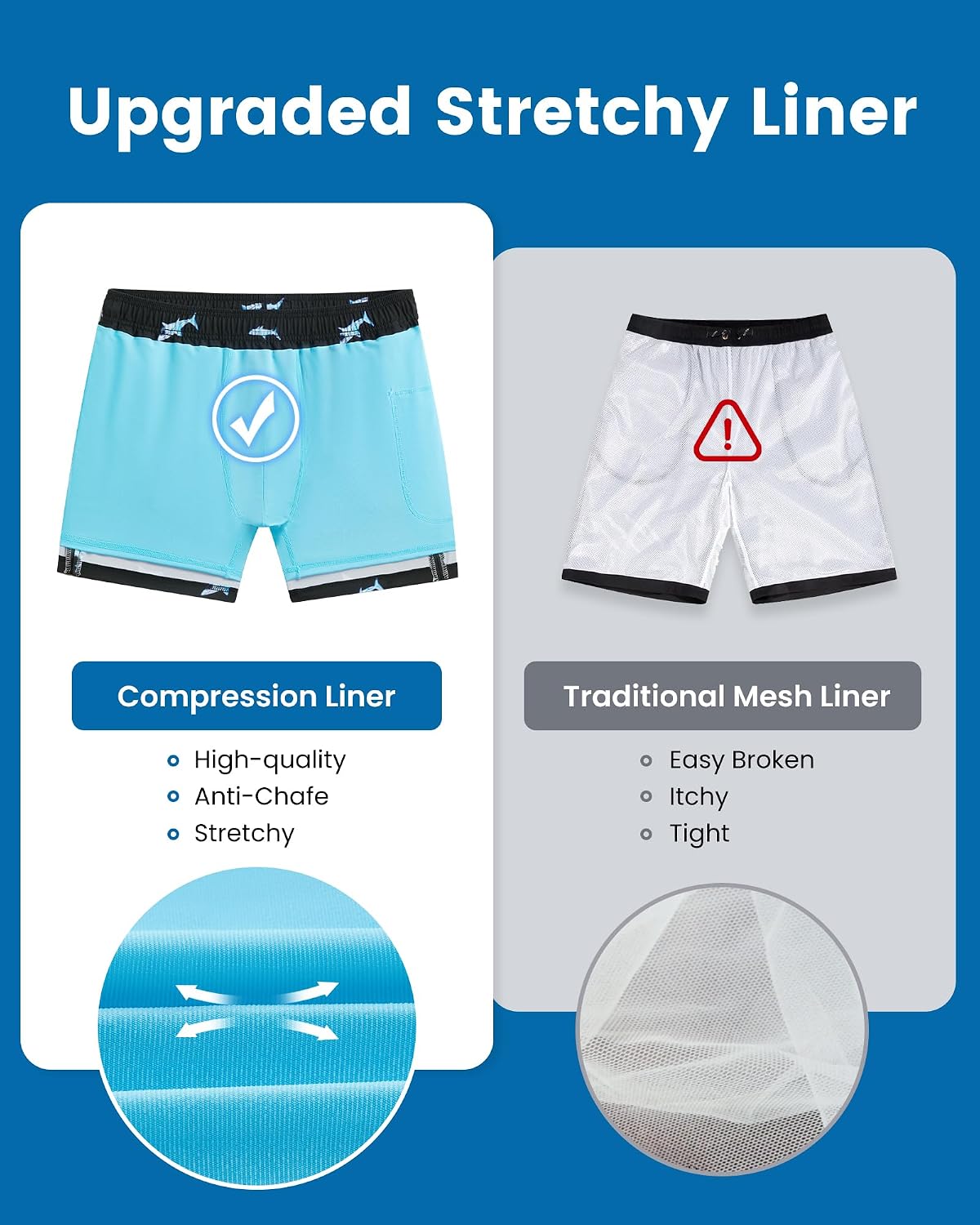 Detalle de maamgic Men's Swim Trunks, 5-Inch