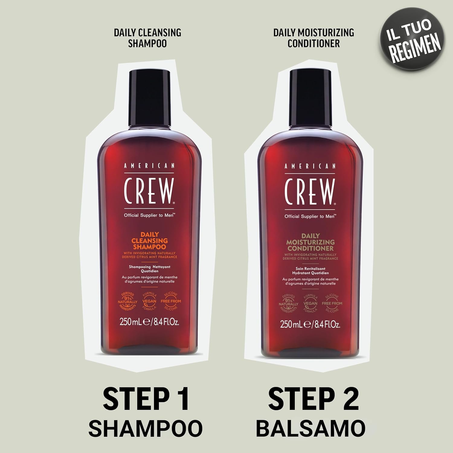 Thumbnail 5 de American Crew Daily Moisturizing Conditioner 250 ml