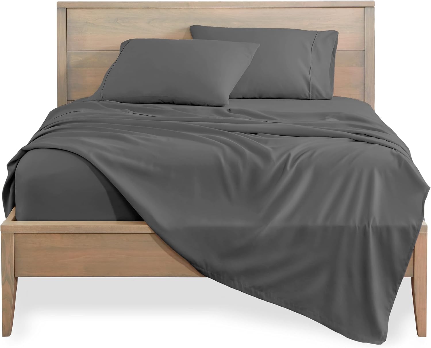 Detalle de Bare Home Queen Sheet Set, 1800 Thread