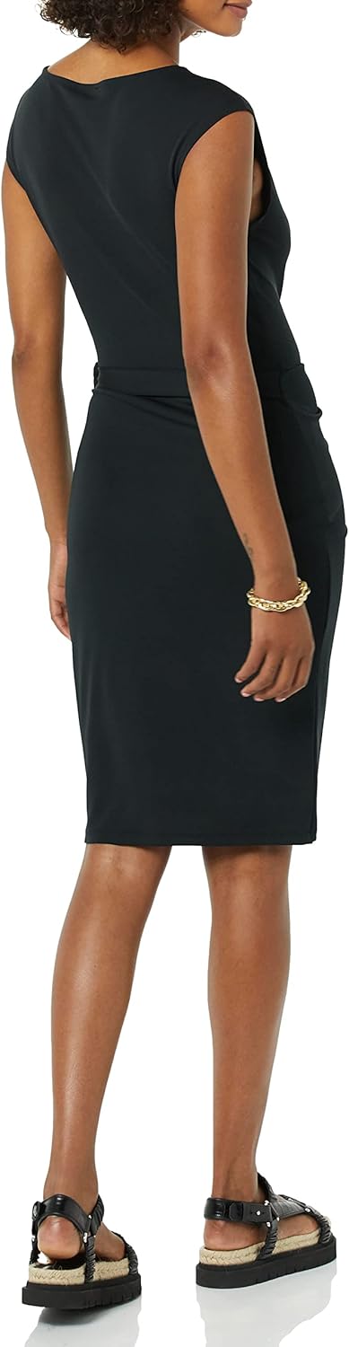 Thumbnail 1 de Amazon Essentials Damenkleid in Wickeloptik mit Flügelärmeln und U-Boot-Ausschnitt
