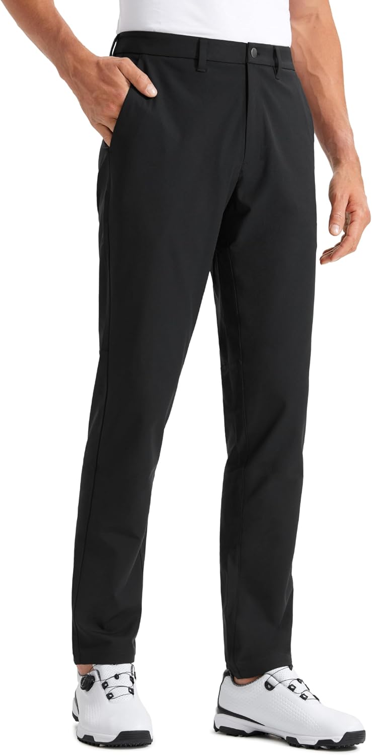 Detalle de CRZ YOGA pantaloni da golf da uomo elasticizzati con asciugatura rapida e tasche (76/81/86 cm)