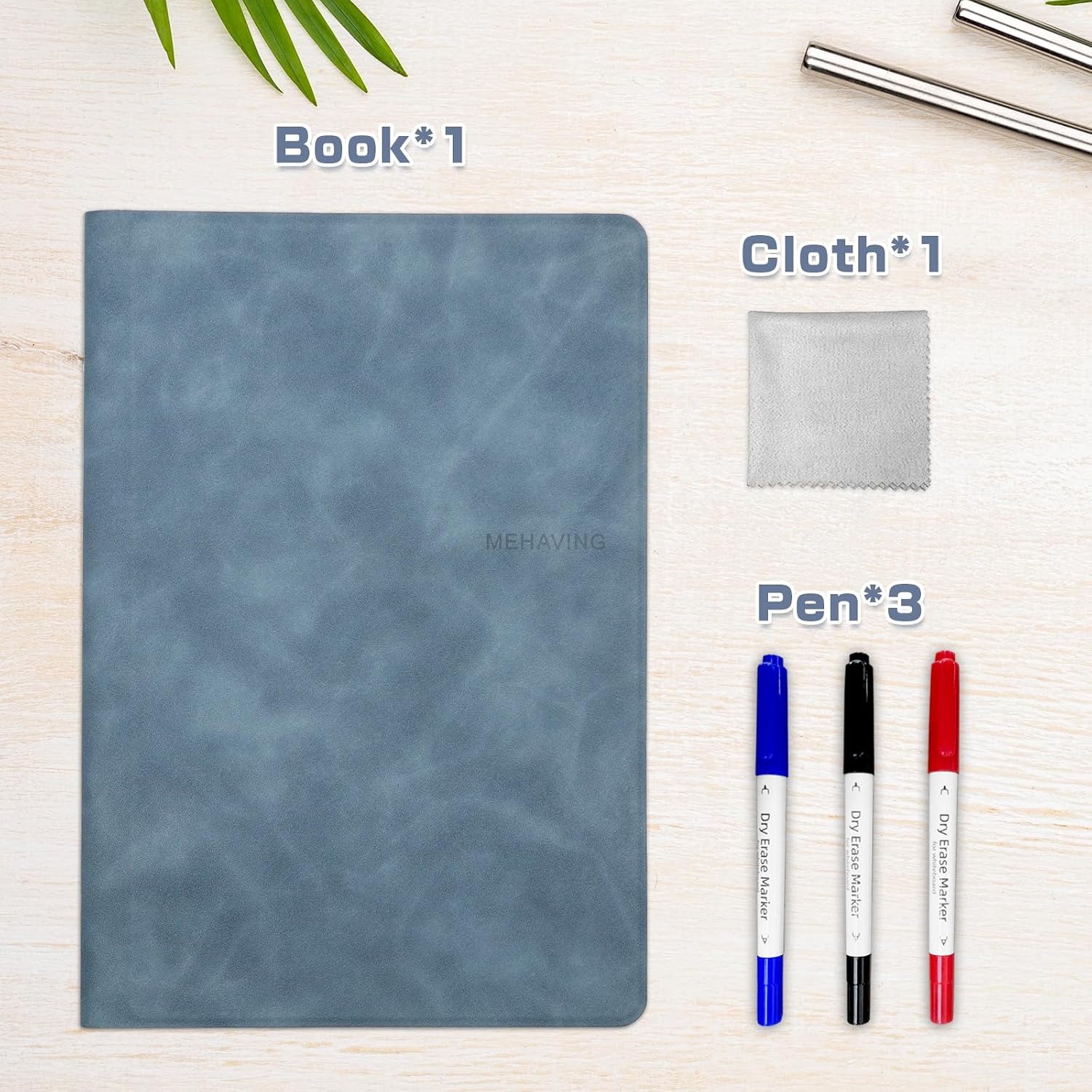 Thumbnail 6 de NEWYES Dry Erase Small Whiteboard A5 Notepad — Portable double‑sided memo board