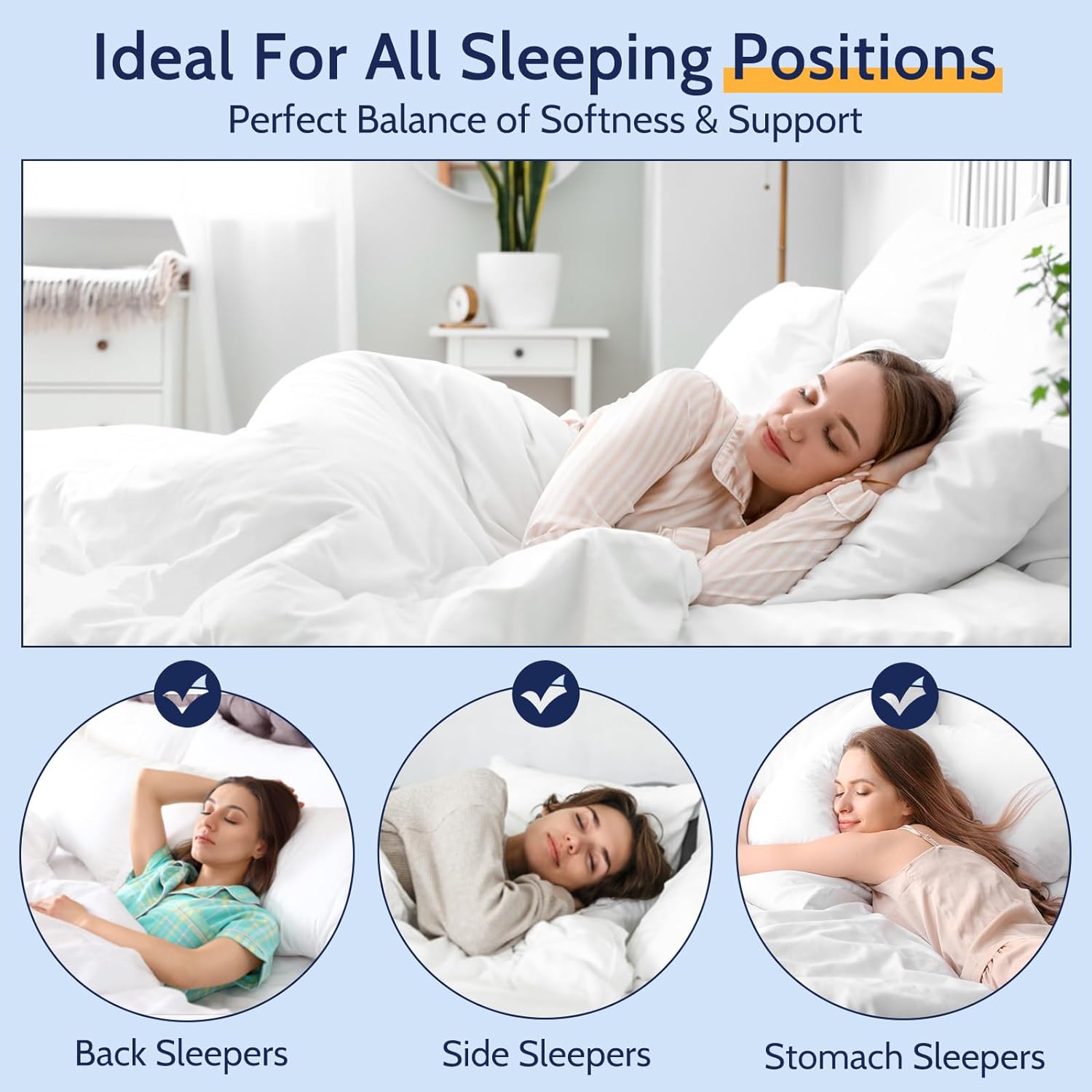 Thumbnail 5 de ROUMEA Pillows King Size Set of 2