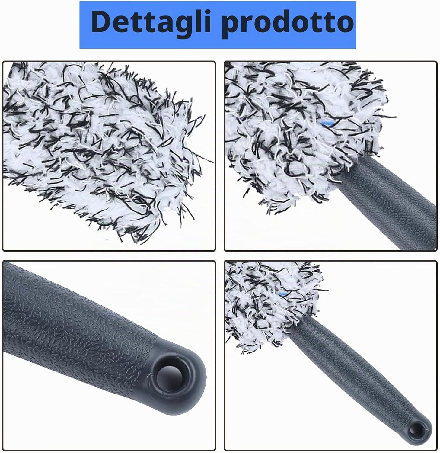 Thumbnail 2 de BFYGDP 3 Pezzi Spazzola Cerchi Auto in Microfibra: Set da 30 cm per una Pulizia Delicata dei Cerchioni