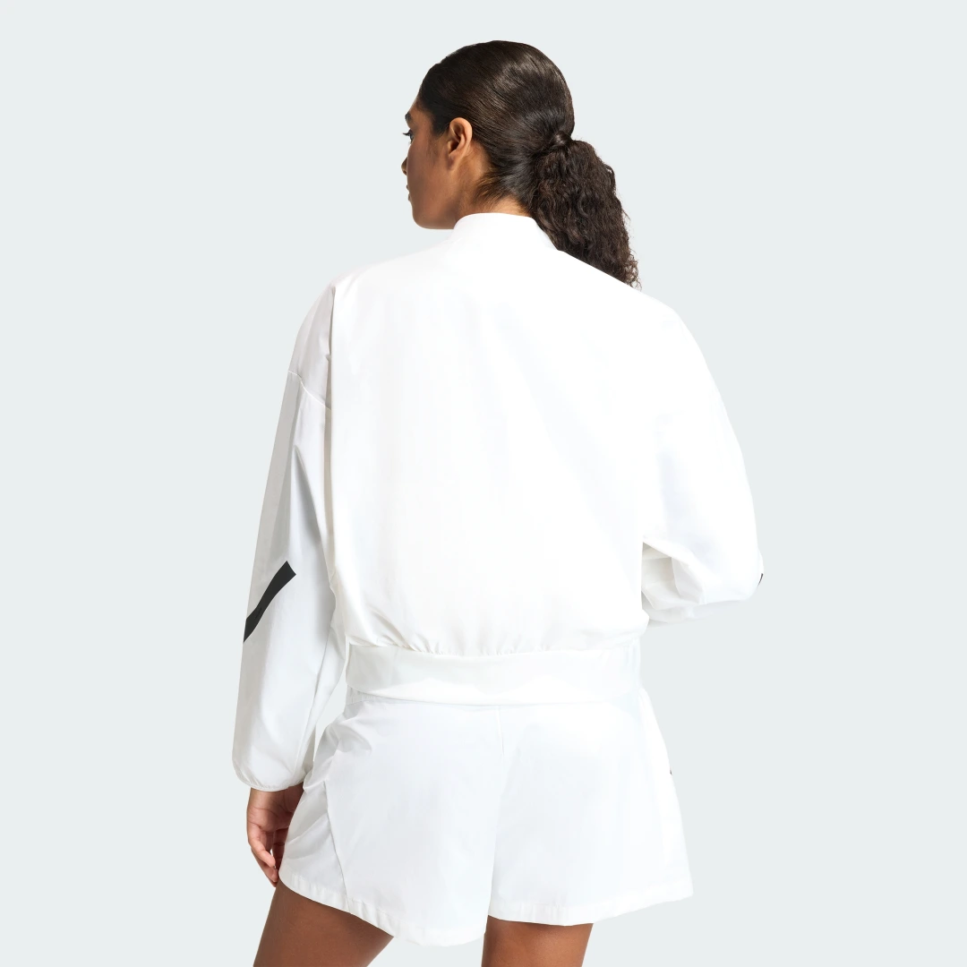 Thumbnail 1 de CHAQUETA BÓMBER DE TEJIDO TÉCNICO ADIDAS Z.N.E. – Blanco