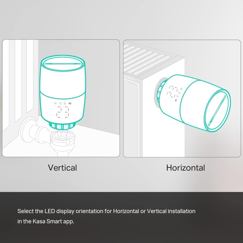 Detalle de TP-Link Kasa KE100 smart radiator valve 1-pack