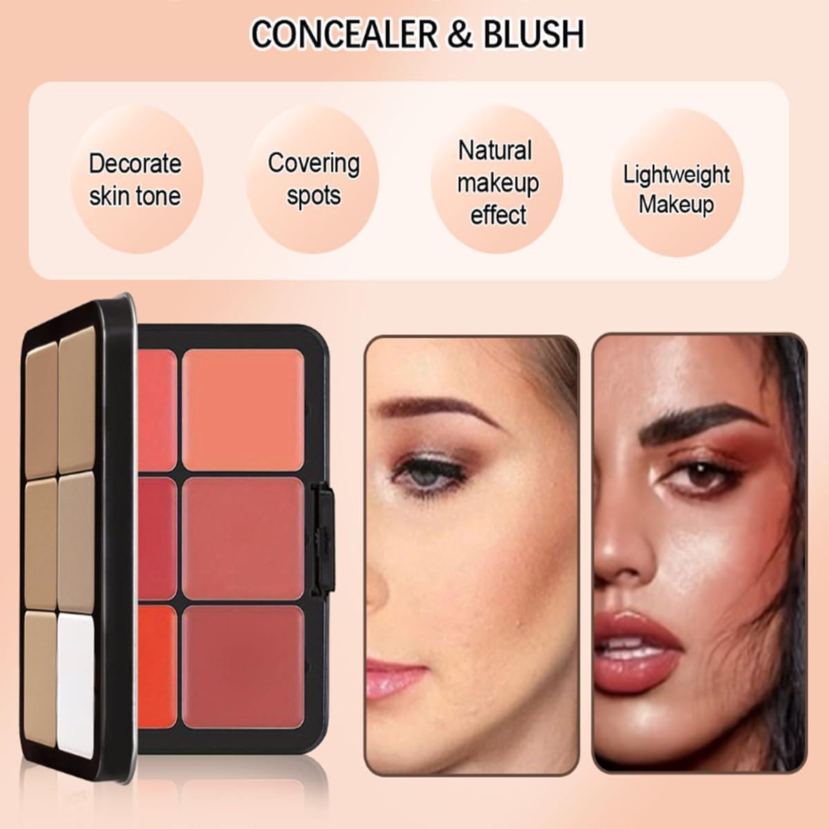 Thumbnail 5 de Rouge & Concealer Palette 01 mit 12 Farben
