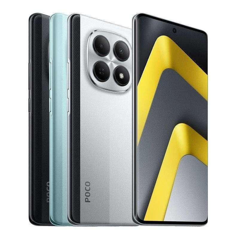 Detalle 2 de POCO M8 5G 8GB/512GB 6,77" AMOLED 120Hz IP65 HyperOS 2 Dual SIM 45W NFC (Verde)