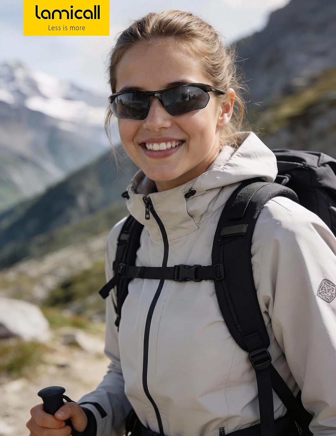 Thumbnail 6 de Lamicall Sportbrille Herren – ultraleichte TR-90 Fahrrad- & Sonnenbrille mit polarisierten UV400-Gläsern (22 g)