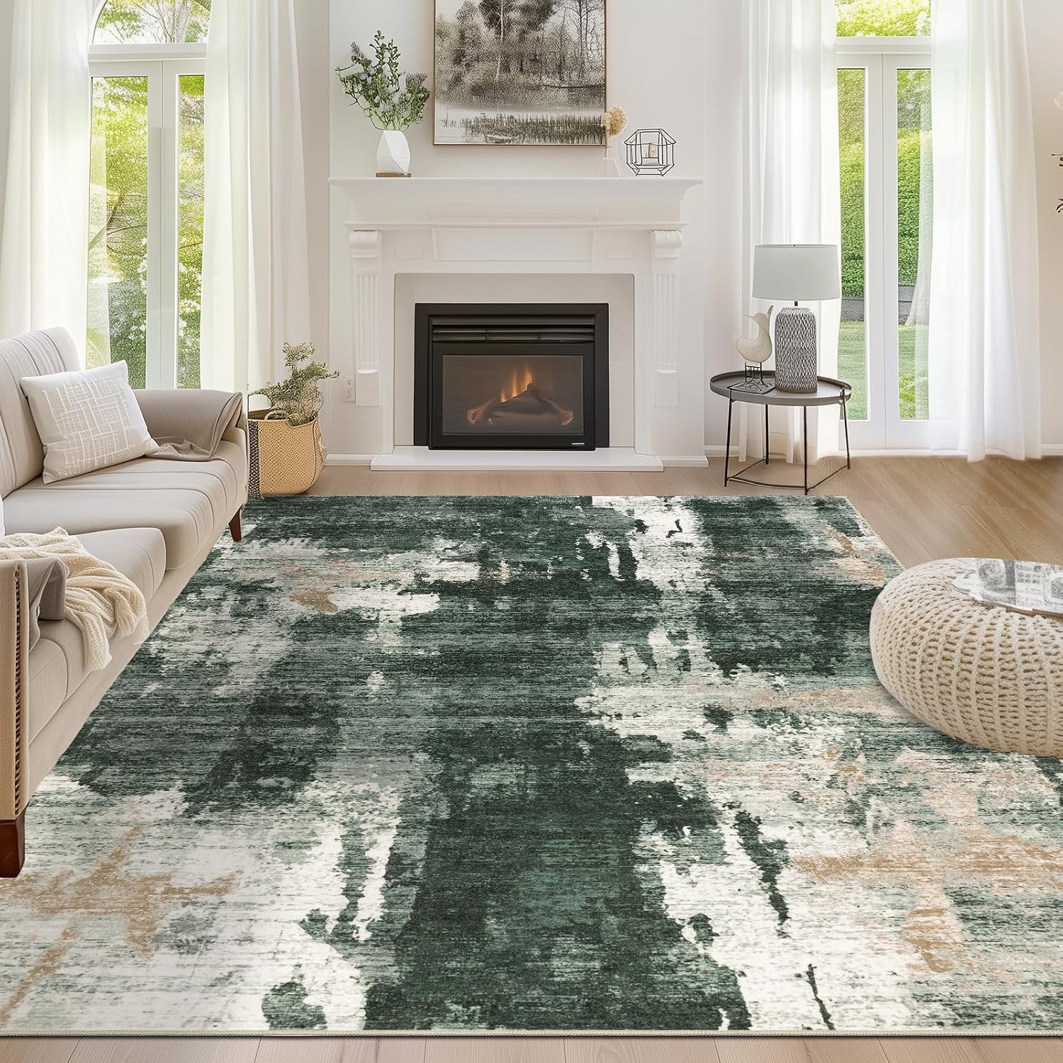 Detalle de Capslpad 160x230cm Modern Abstract Rug