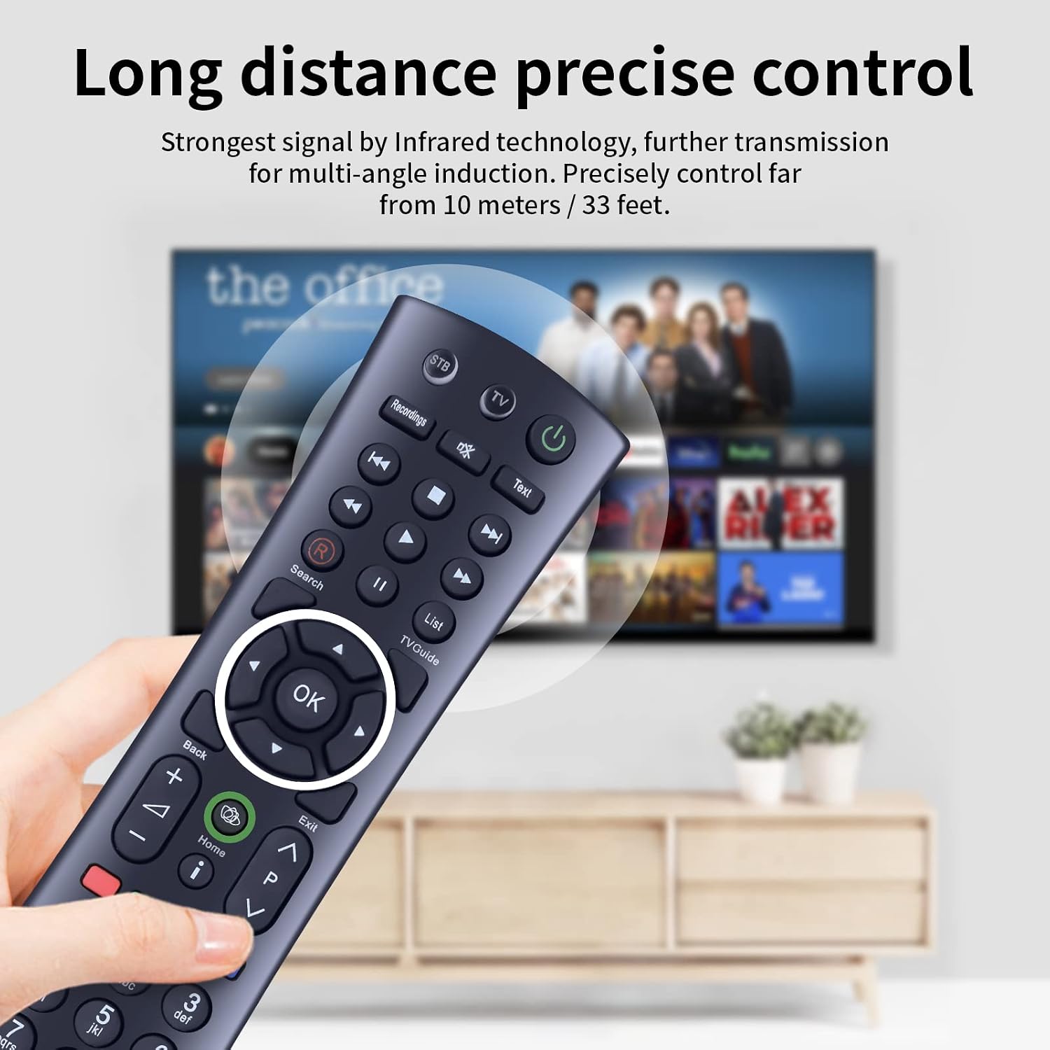 Detalle 2 de TCNOUMT RM-I08UM Remote Control Replacement for Humax FreeSat+ TV Recorders