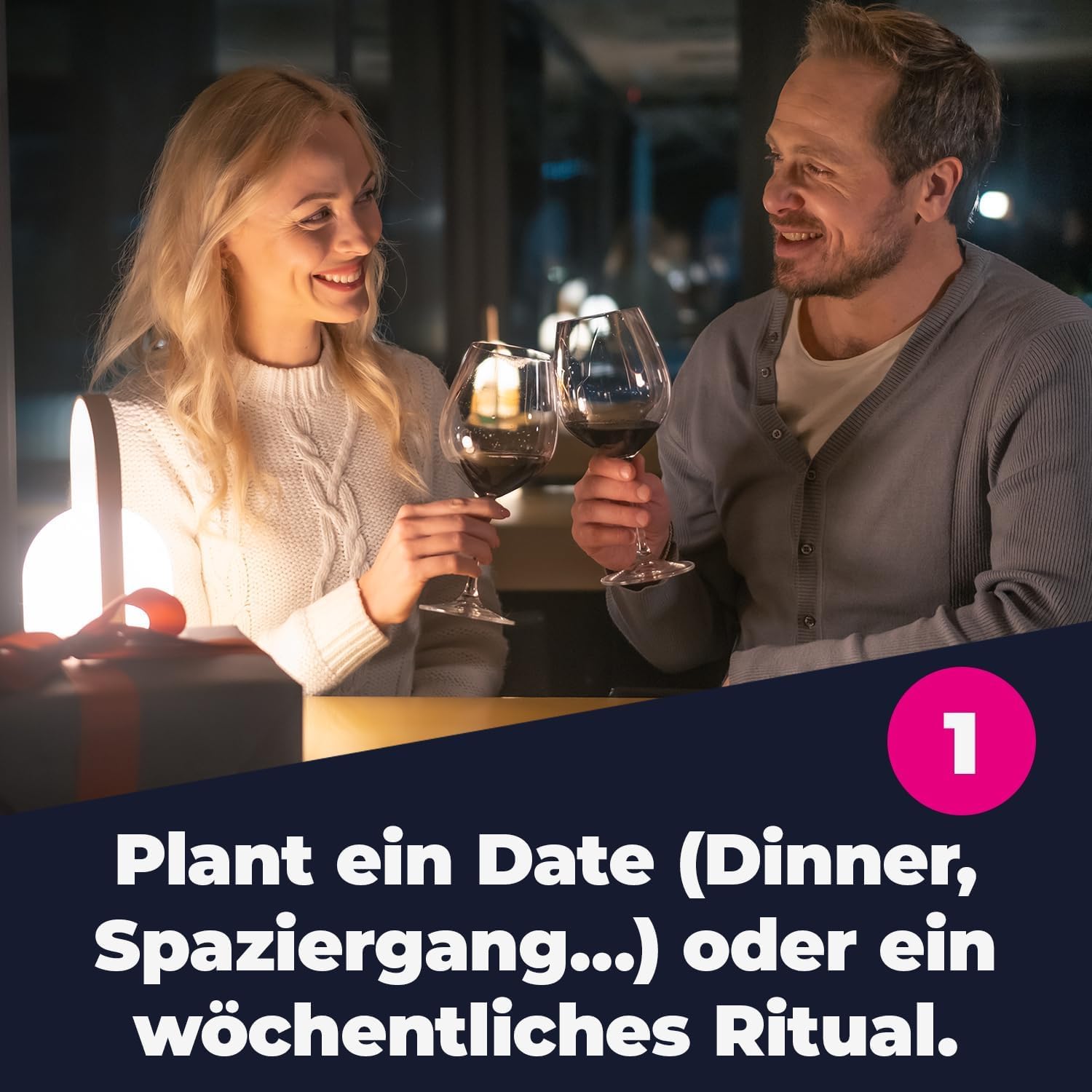 Detalle 2 de ATM Gaming KNISTERKISTE – Für Paare: 180 Fragen, Aktionen & Lose als Liebesgeschenk