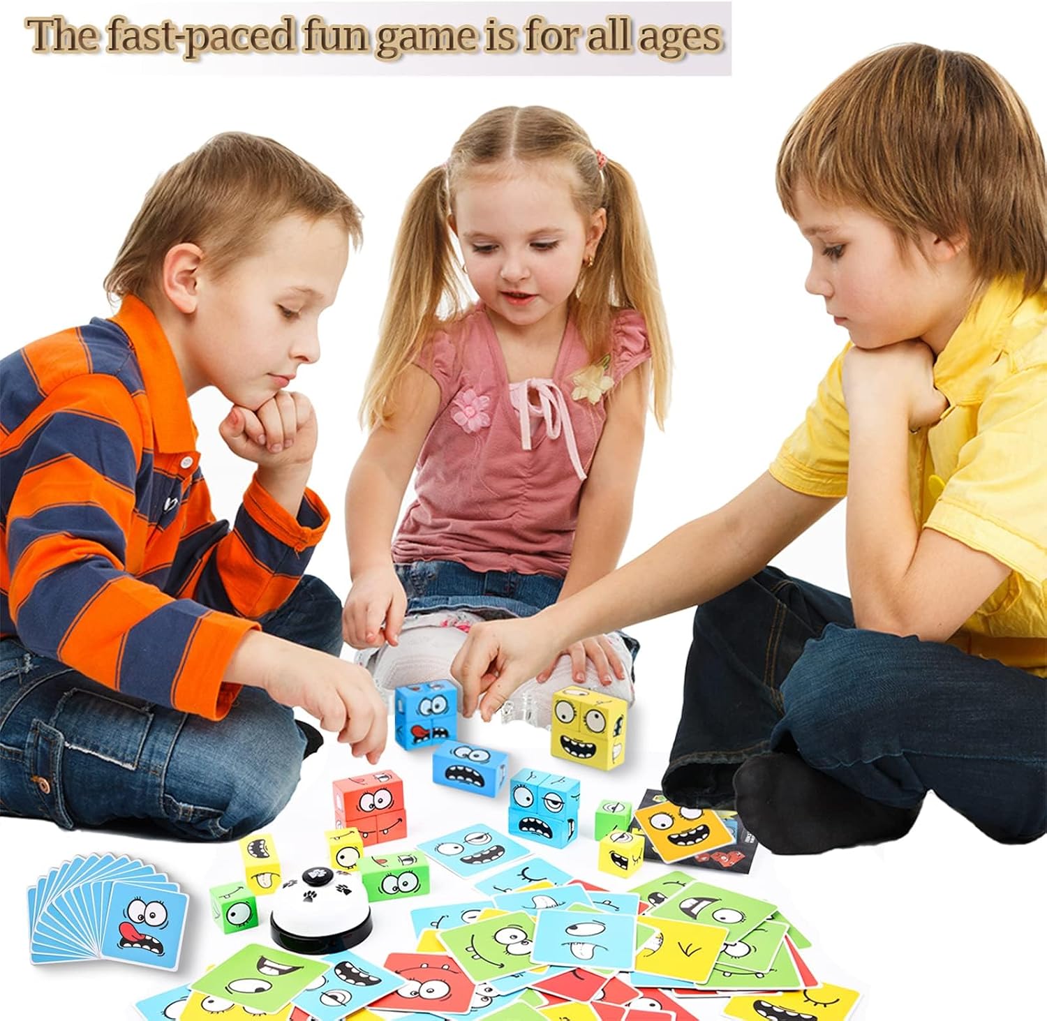 Thumbnail 1 de LADVATKIN Holz-Ausdruck Würfelpuzzle für Kinder 🎲