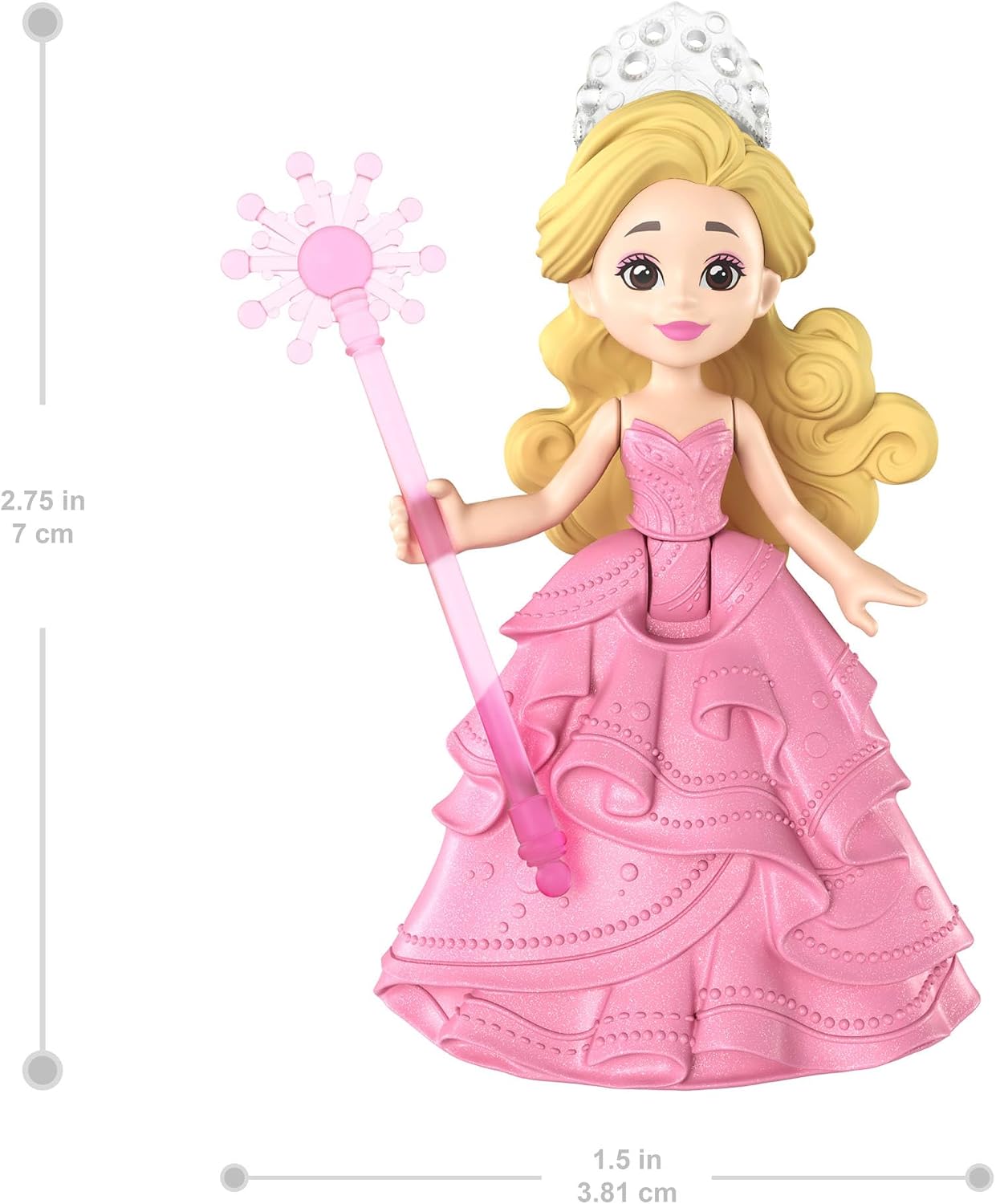 Detalle 2 de Mattel Universal Wicked Glinda Partie 2, 7 cm