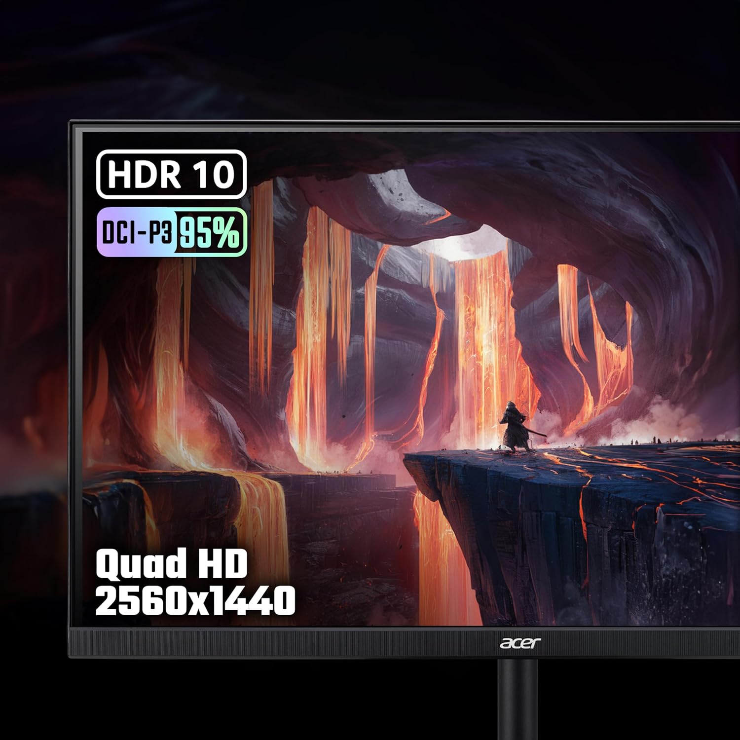 Thumbnail 3 de acer Nitro XV271UM3bmiiprfx 27-inch QHD 180Hz gaming monitor