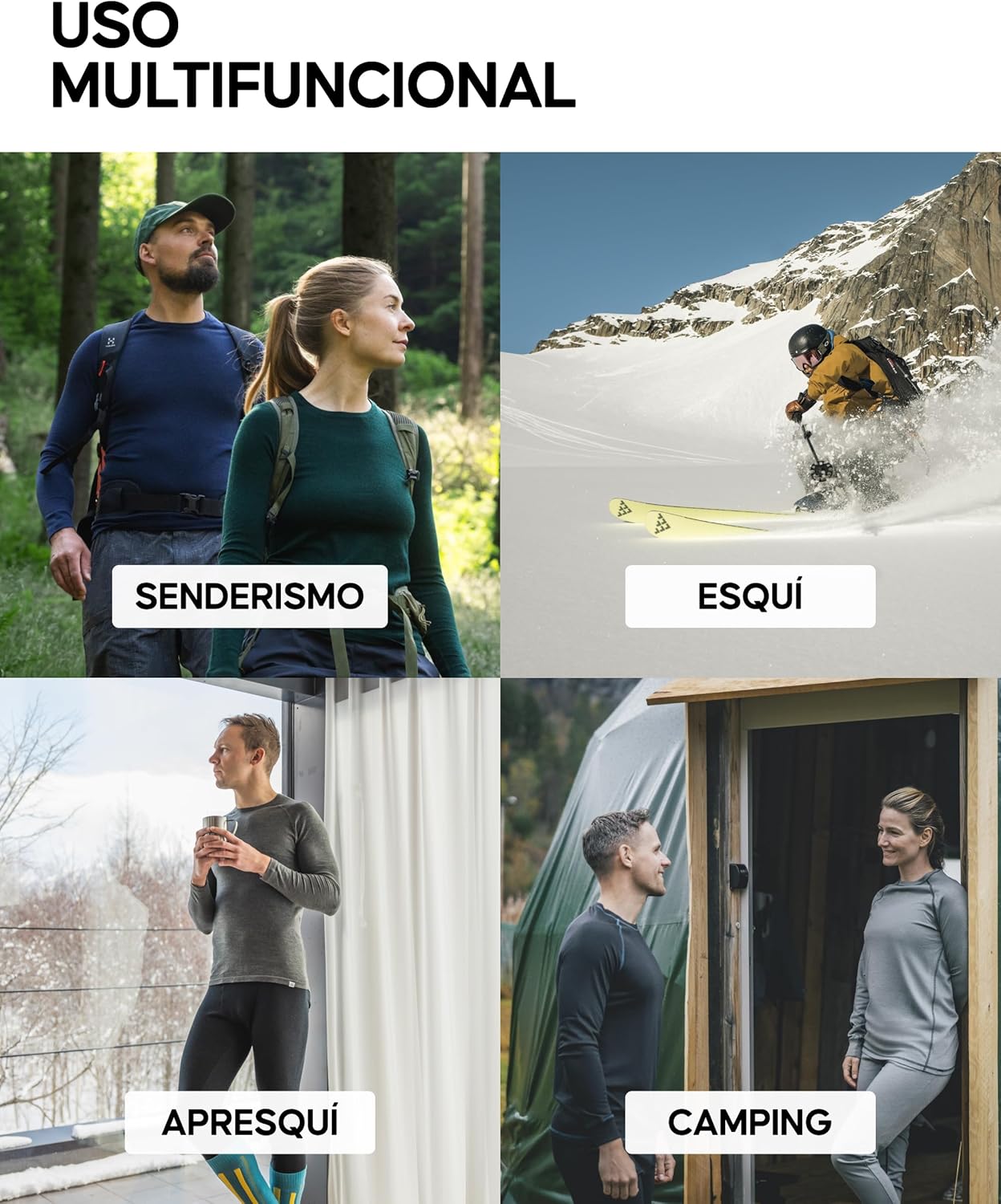 Thumbnail 3 de DANISH ENDURANCE Capa Base Media 180 g/m²