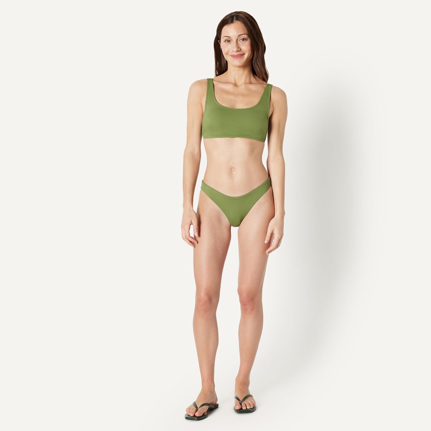 Thumbnail 4 de Amazon Essentials women’s high-leg swim bikini bottom