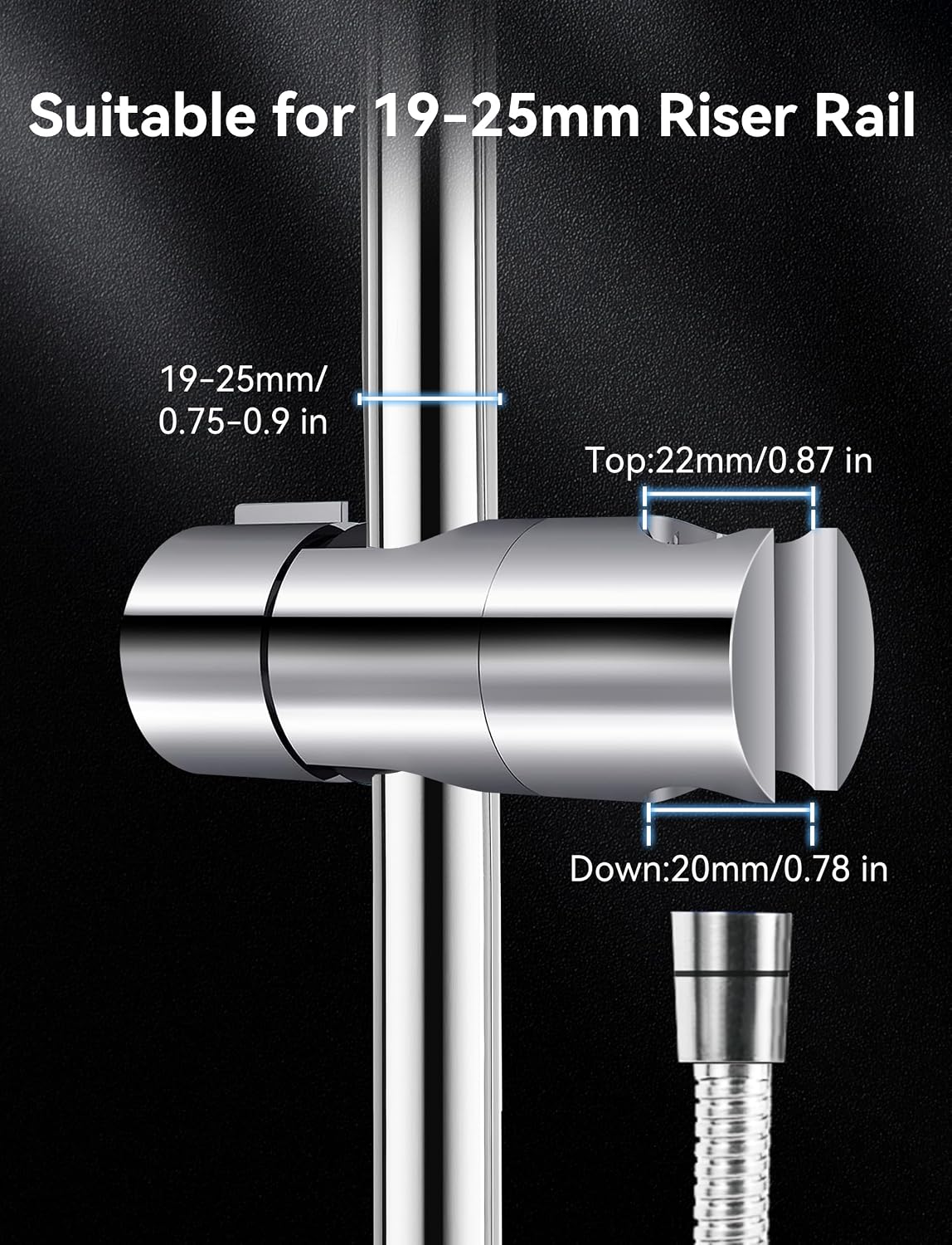 Detalle de Magichome Shower Head Holder, 19-25mm
