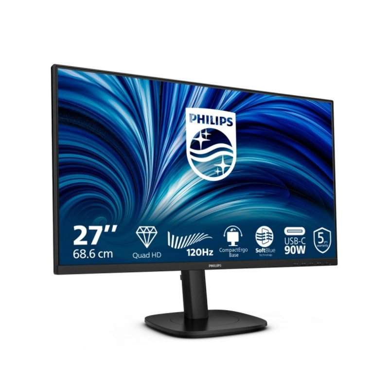 Thumbnail 3 de Monitor Philips 27B2U3601/00: 27'' Quad HD, 120 Hz, IPS y altura ajustable