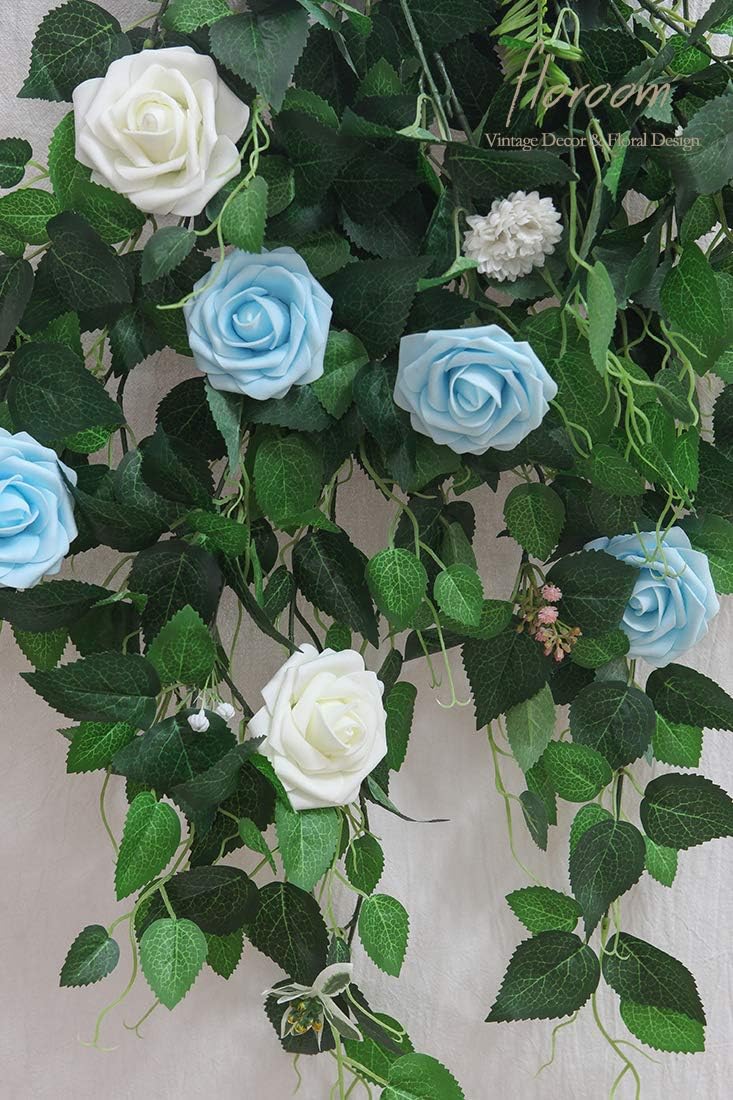 Thumbnail 6 de Floroom 25pcs Ivory Foam Roses bouquet DIY