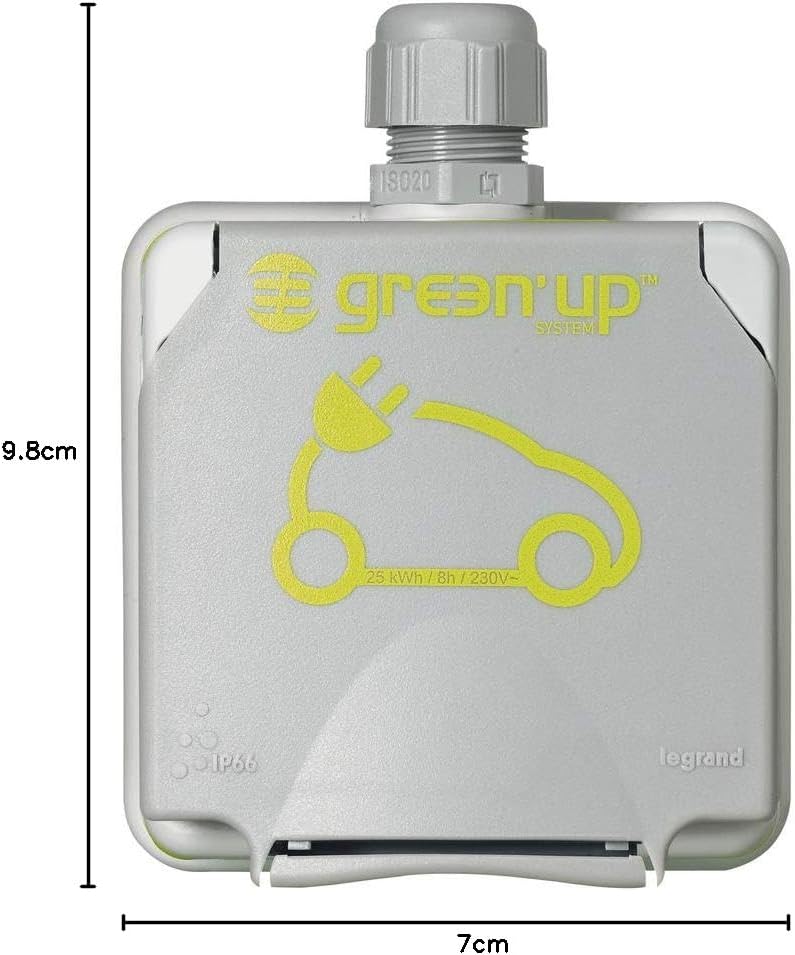 Thumbnail 4 de LEGRAND Green Up Steckdose für Elektrofahrzeuge – 1-phasig, 3,7 kW, IP44, IK08