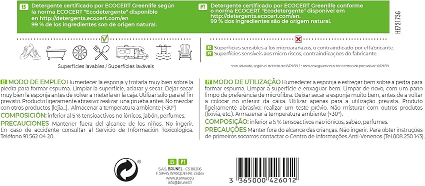 Thumbnail 6 de Starwax Piedra blanca limpieza multiusos 100% natural