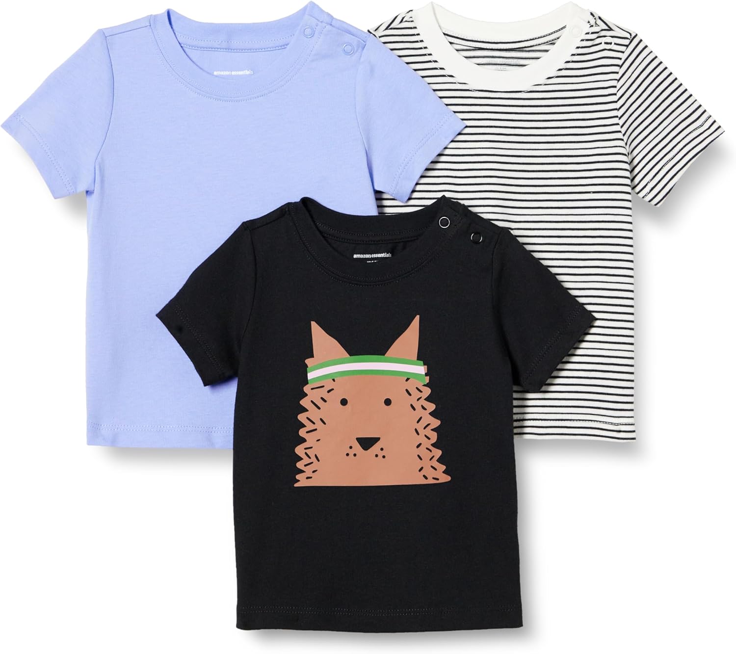 Thumbnail 6 de Amazon Essentials Unisex Baby Kurzärmelige T-Shirts aus 100% Baumwoll-Jersey