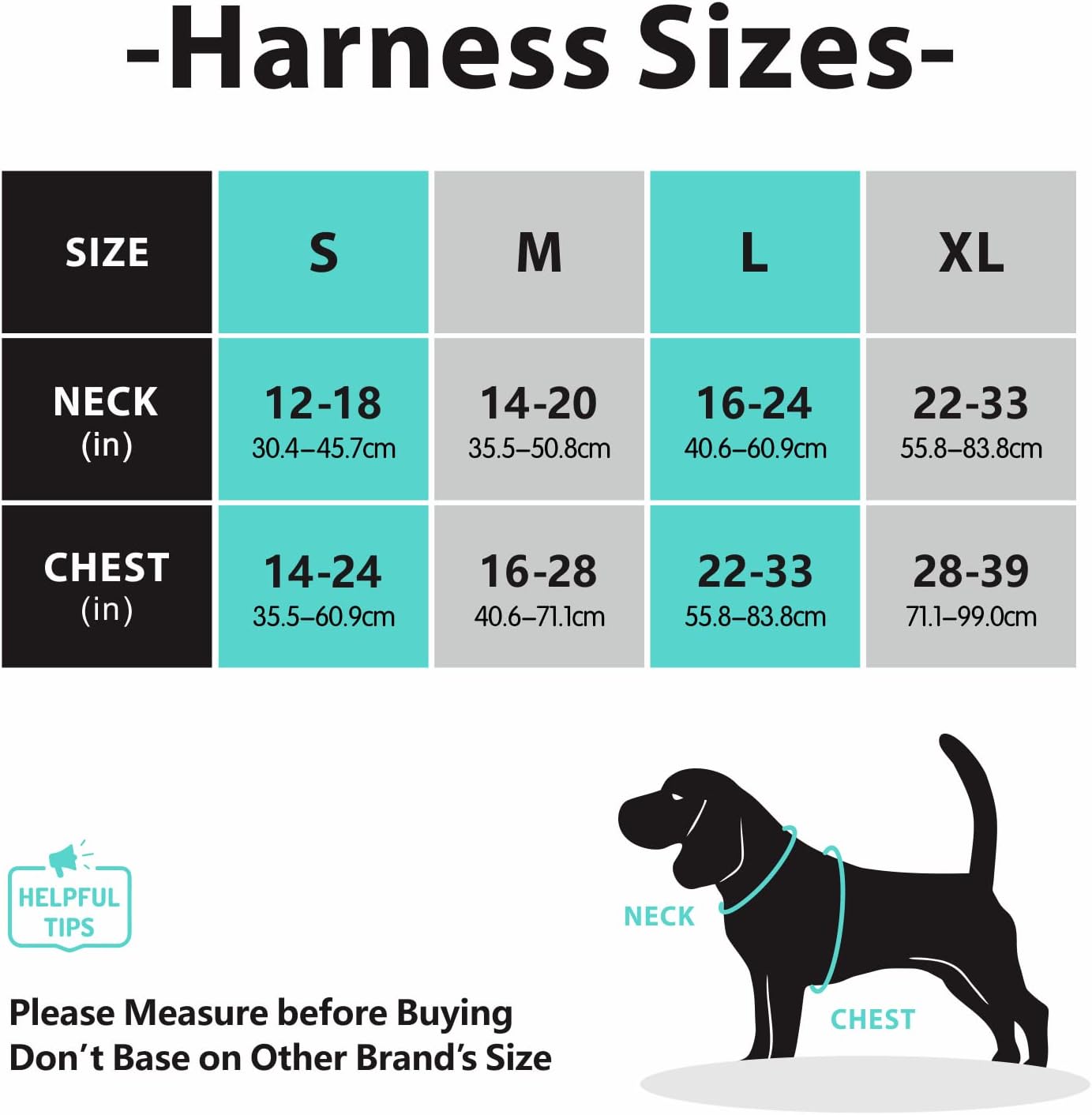 Thumbnail 5 de PoyPet No Pull Dog Harness 2‑clip for XL dogs