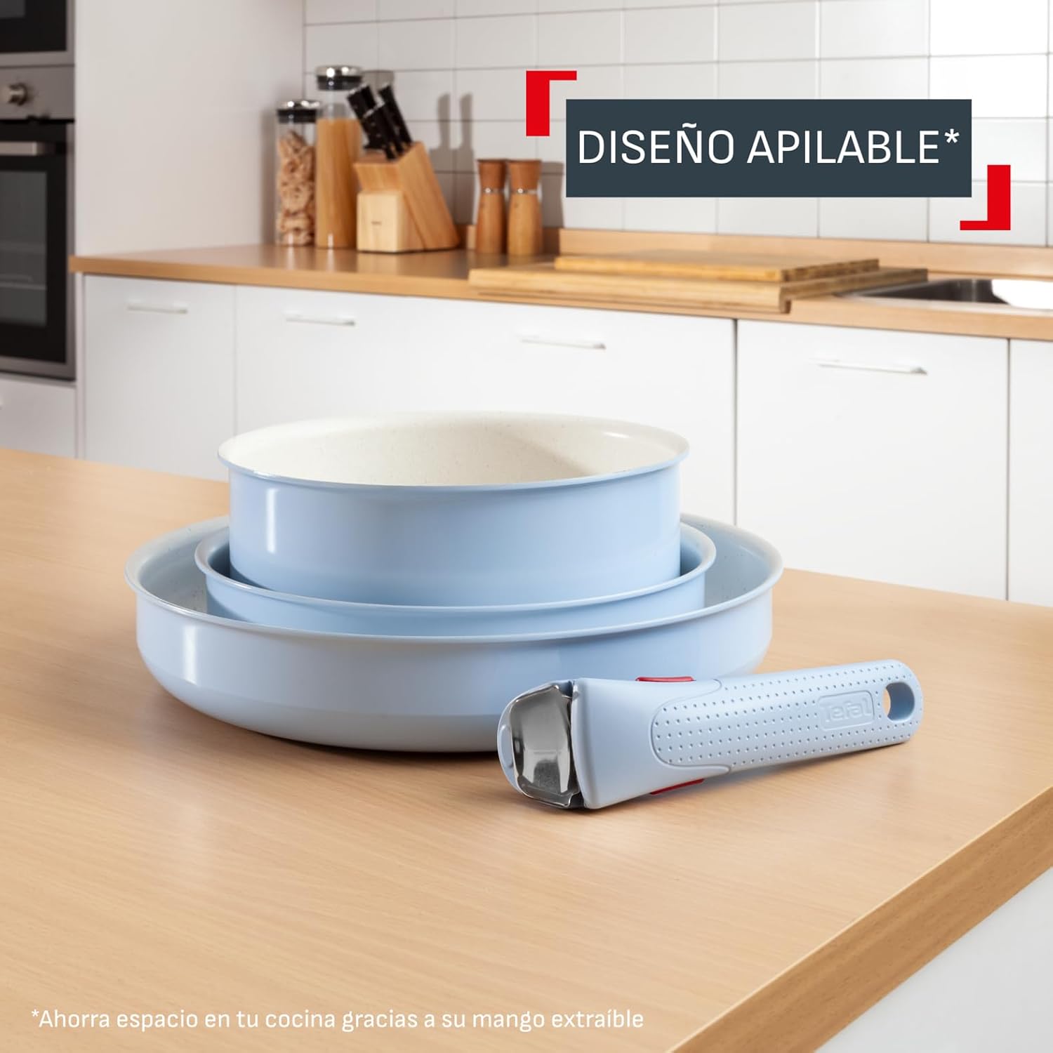Detalle 2 de Tefal Ingenio Serenity 22/28 cm juego 4 piezas