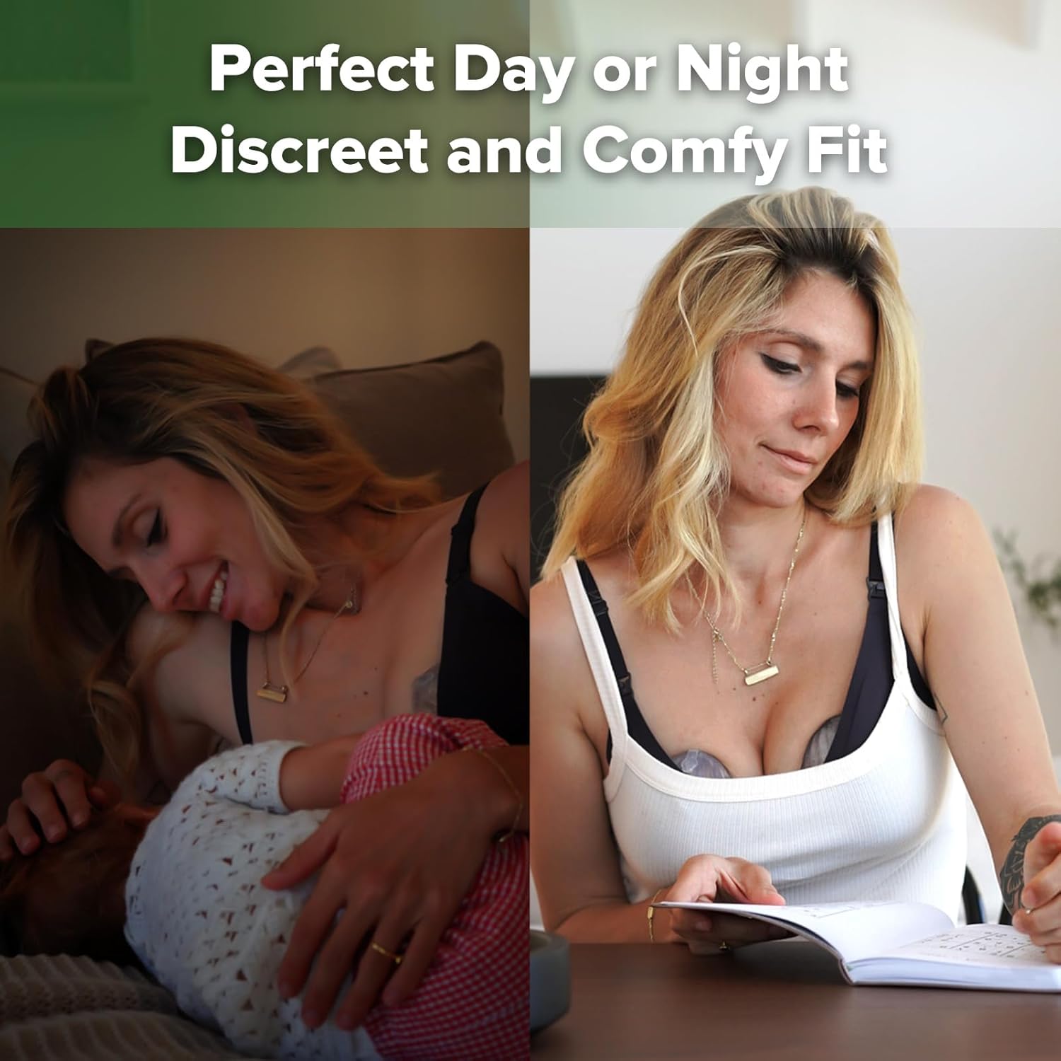 Thumbnail 3 de Ensemble haakaa 2 en 1 : tire-lait portable en silicone avec sac de stérilisateur (lot de 2 pompes de 75 ml)