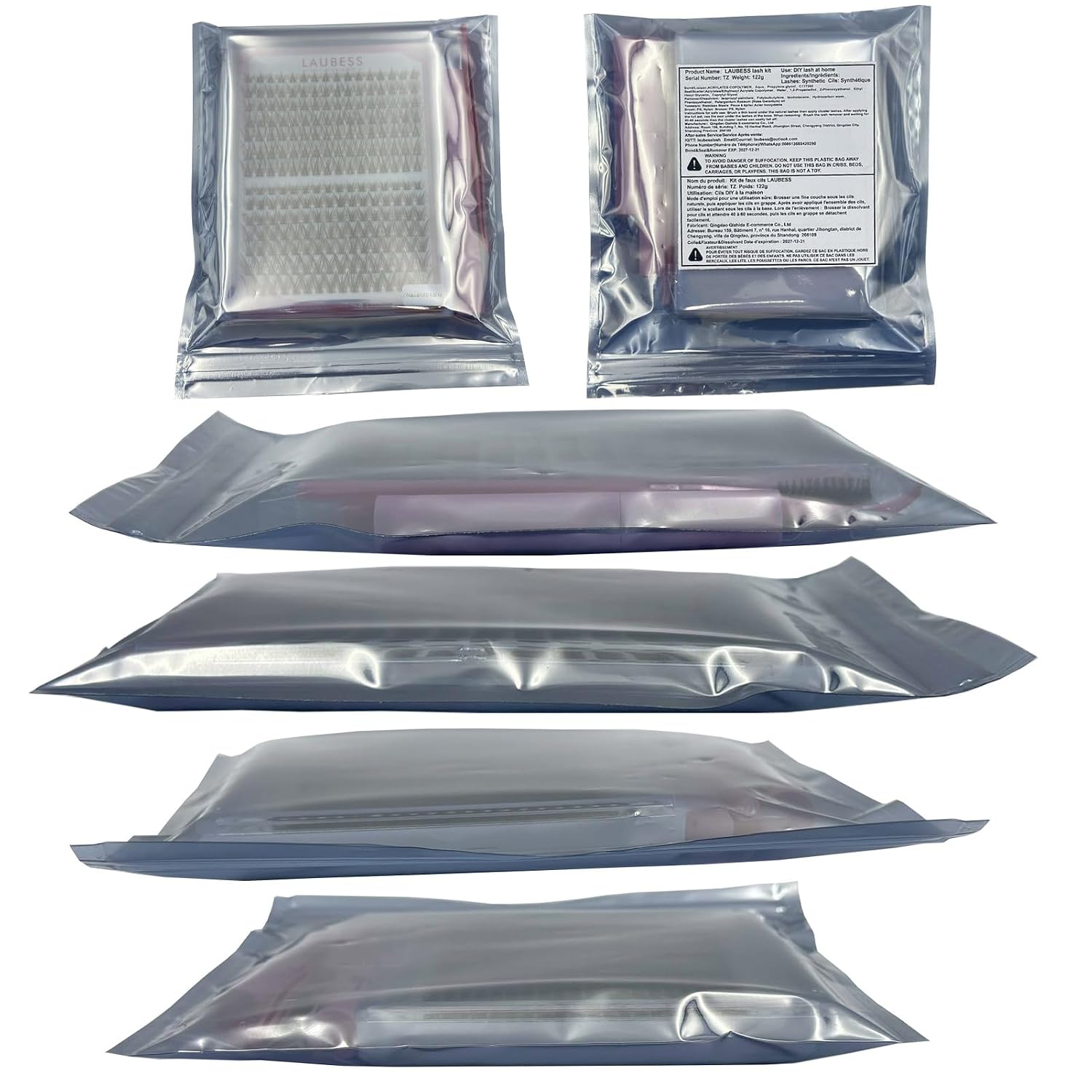Detalle 1 de Eyelash Cluster Kit, Brown