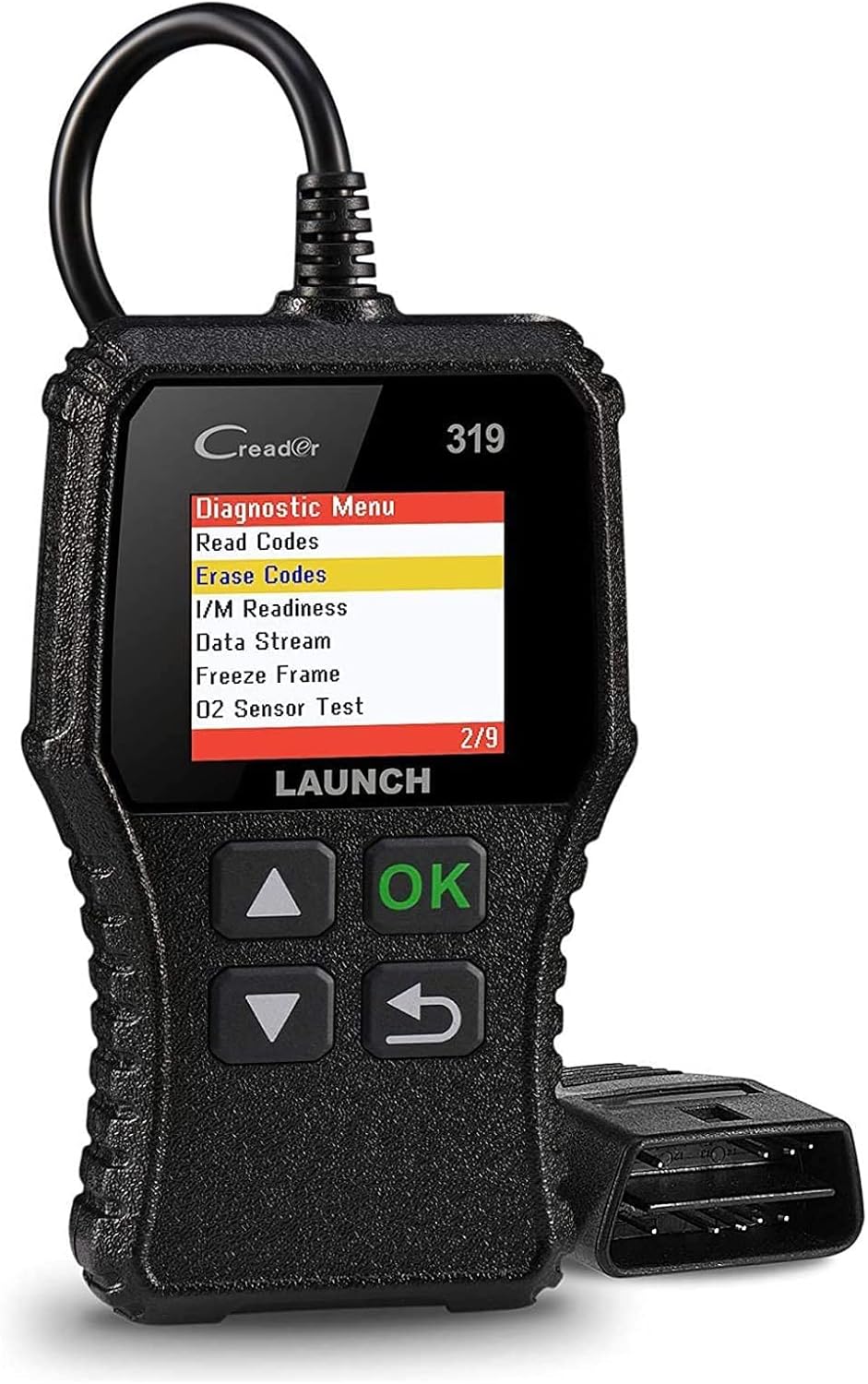 Detalle de LAUNCH CR319 OBD2 Scanner per diagnosi auto: lettore codici errore OBDII universale