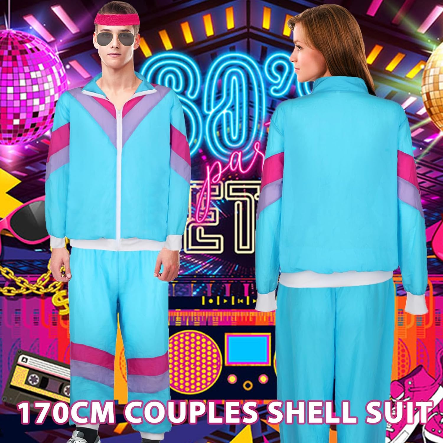 Thumbnail 2 de 90er/80er Outfit Herren Damen 80er Kleidung