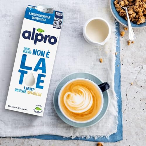 Thumbnail 5 de ALPRO QUESTO NON È LATTE - Bevanda all'avena Light, gusto Latte, 8 confezioni x 1 L