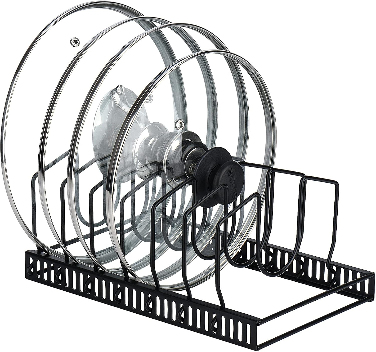 Toplife Topfdeckelhalter 7 Fächer 30 cm