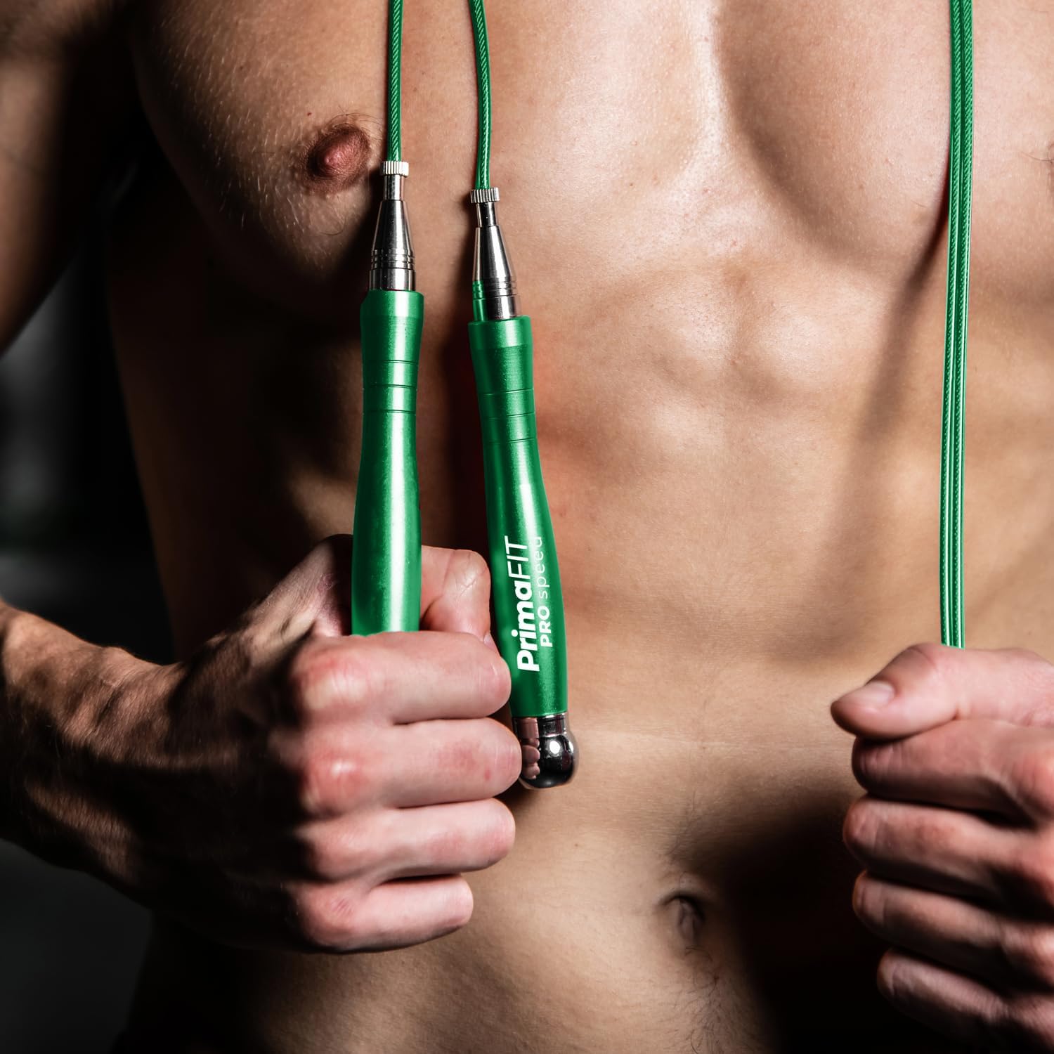 Thumbnail 2 de PrimaFit PrimaFIT Springseil Erwachsene Fitness Pro Speed – 3 m, verstellbar mit Gewichten, 2 Kugellagern & Anti-Rutsch-Griffen
