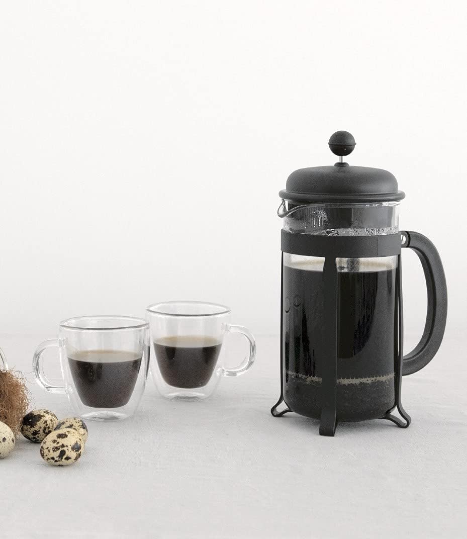 Detalle de Bodum Bistro – szklane kubki z podwójną ścianką, 2 szt., 0,3 l