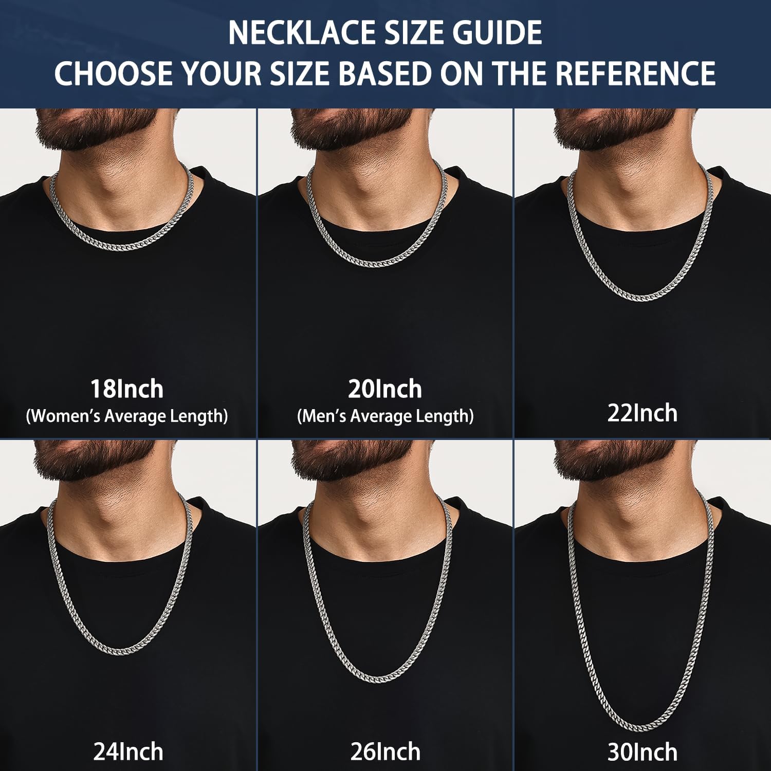 Detalle 2 de Jewlpire Cuban Link Chain, 316L Stainless Steel