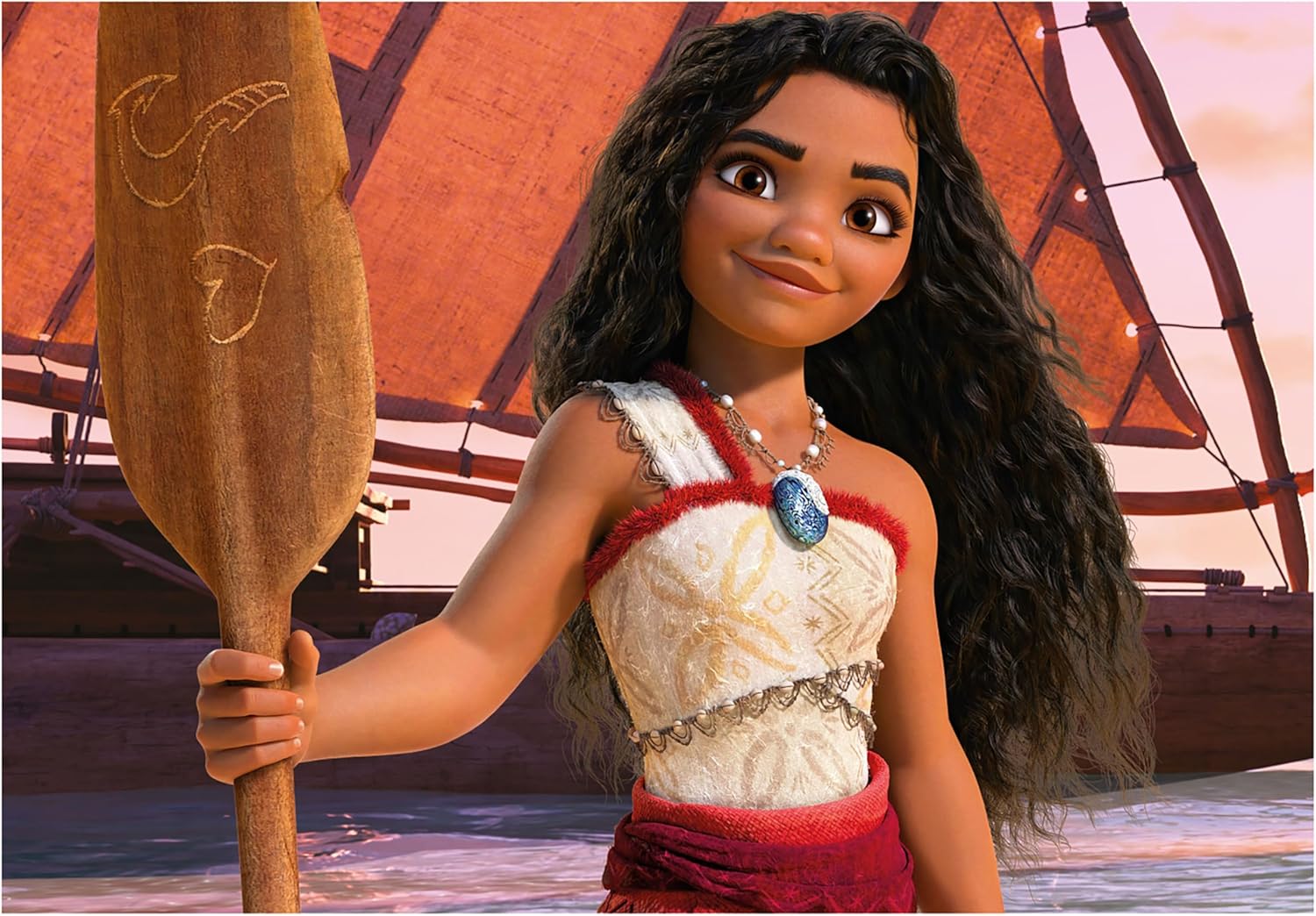 Thumbnail 1 de Lot de 4 puzzles progressifs Educa (50 à 150 pièces) avec images de Moana 2