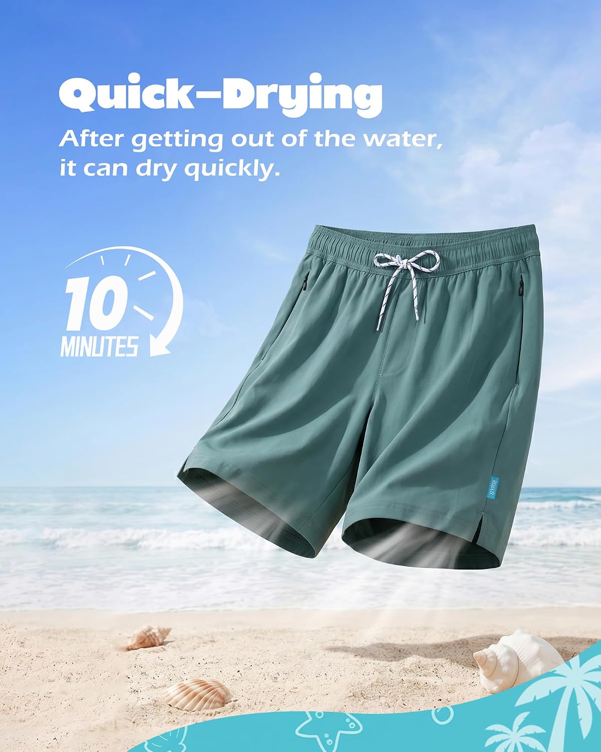 Thumbnail 4 de Sixfish Men's Swim Trunks, 5-Inch Inseam