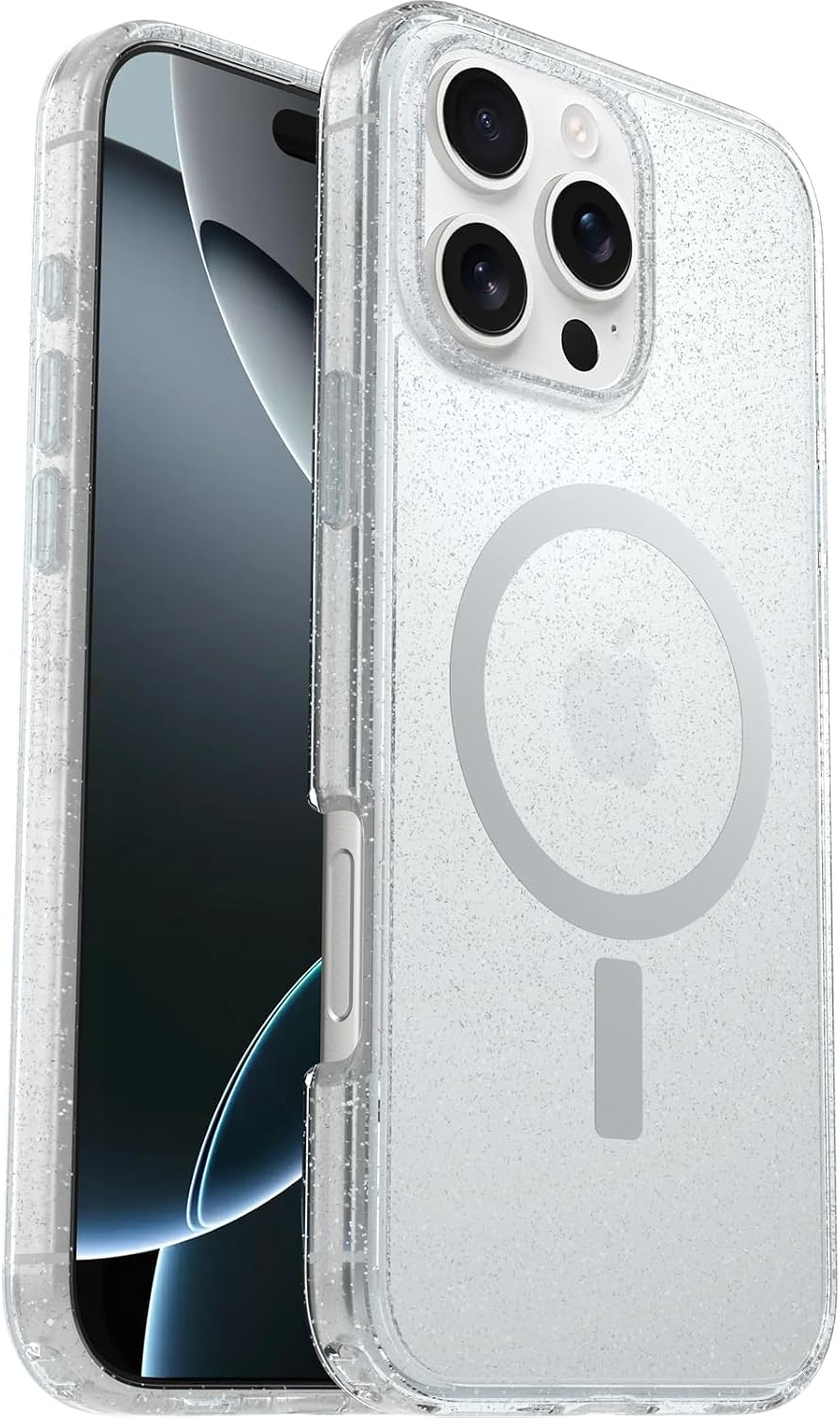 Detalle de OtterBox Symmetry Series Clear MagSafe Case for iPhone 16 Pro Max