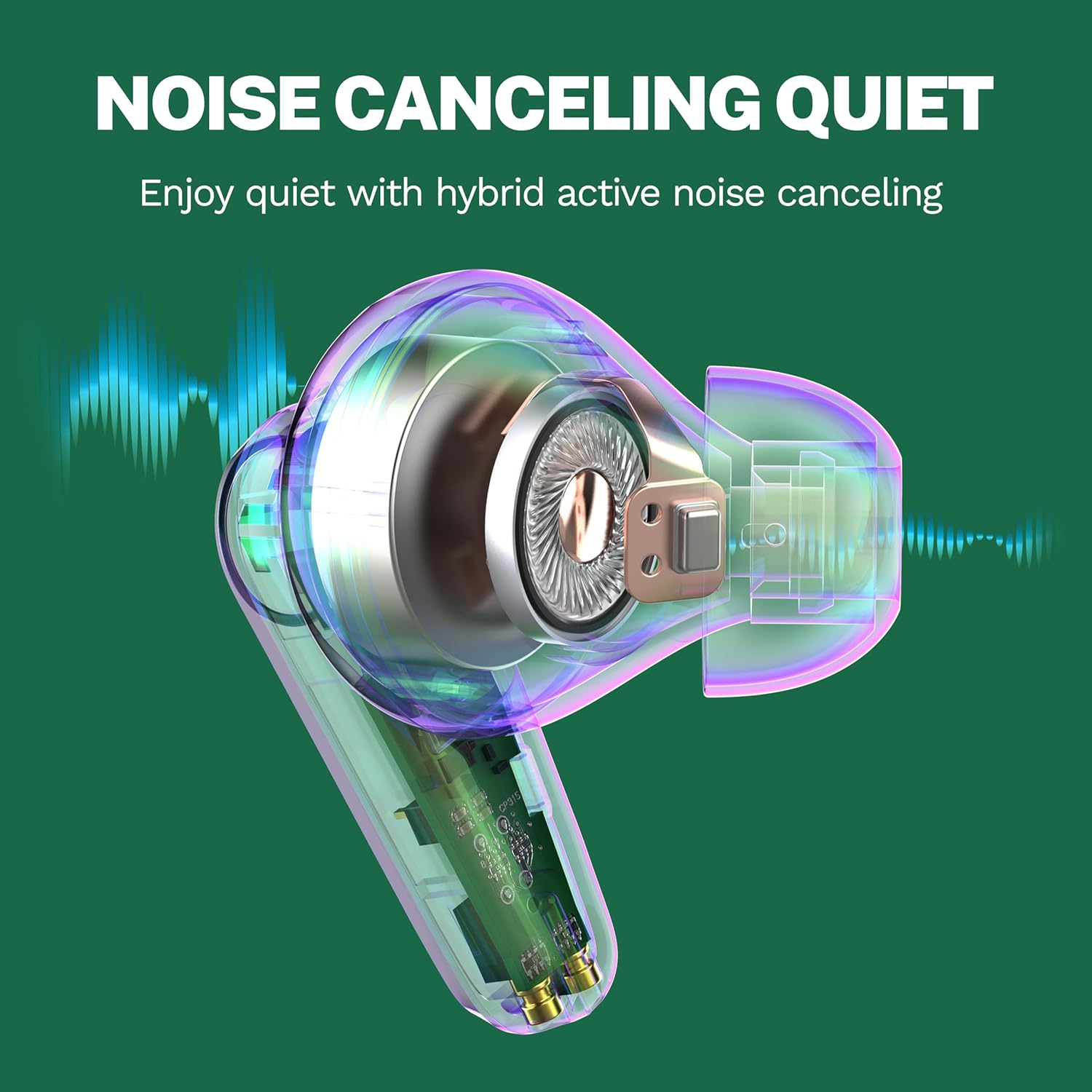 Thumbnail 3 de JLab Go Pods ANC: Auricolari Bluetooth ibrida con cancellazione del rumore, IP55 e autonomia da 26 ore