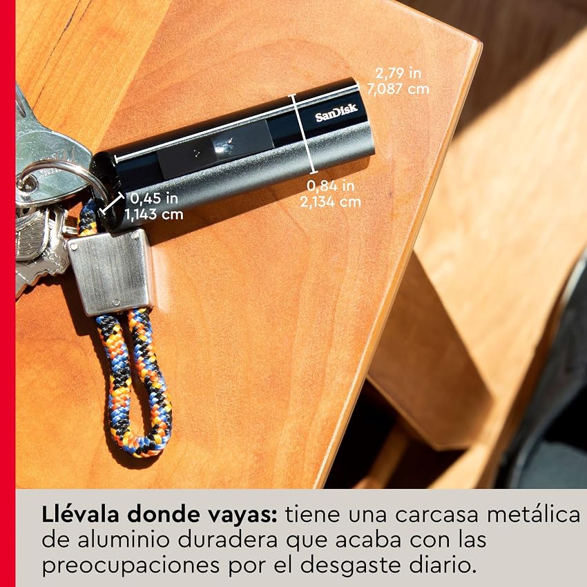 Thumbnail 6 de SanDisk 256GB Extreme PRO USB 3.2: Velocidad y Seguridad 🔒