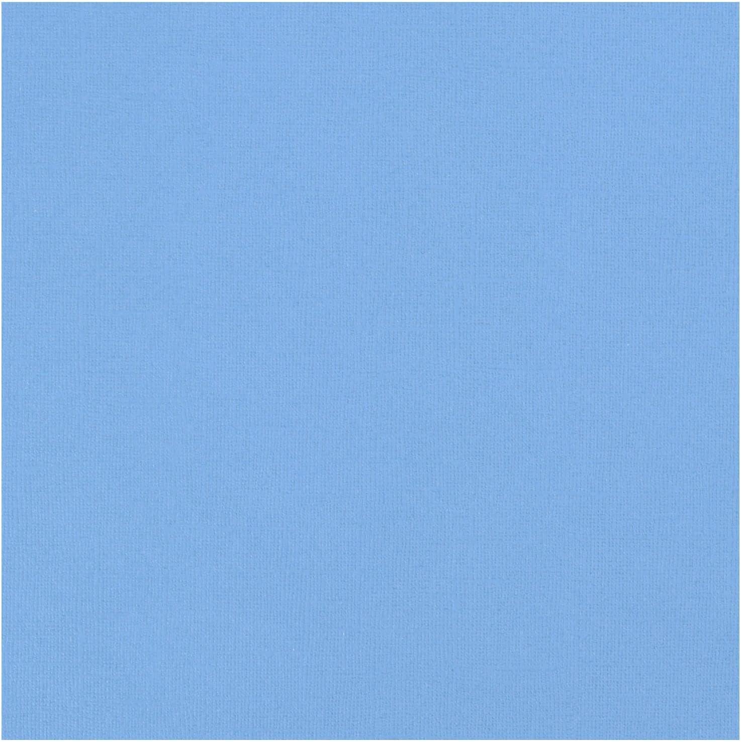 Detalle de Florence Papier Cartonné Bleu Rugueux 30,5 x 30,5 cm – 24 feuilles, Vaessen Creative