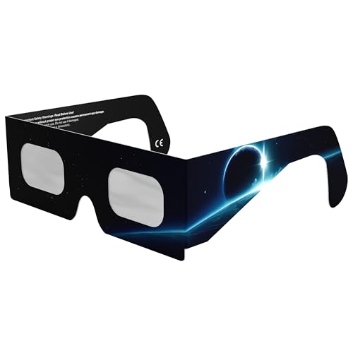Thumbnail 8 de Absolute Eclipse Lunettes Astronomie Eclipse Solaire 2026 – Lot 6, Certification ISO 12312-2, QR d’authenticité