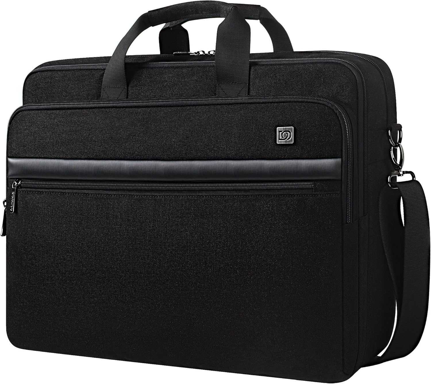 Detalle de DOMISO 17.3 Inch Laptop Bag for Business: TSA-Friendly, Waterproof Messenger Briefcase