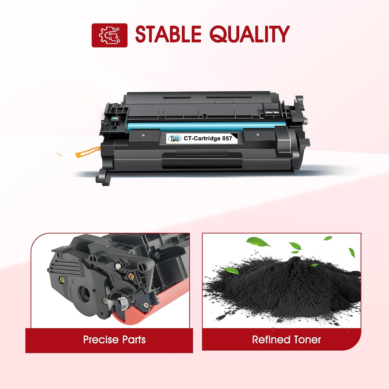 Thumbnail 5 de Cool Toner 057 Toner Cartridge 2-Pack, Black High-Yield Compatible Replacement
