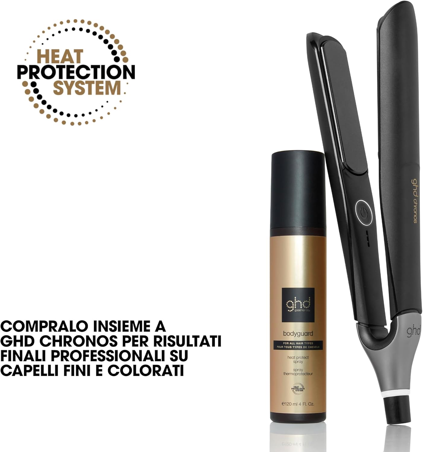 Thumbnail 3 de ghd Bodyguard Spray protettivo dal calore 120 ml: protezione invisibile per lo styling quotidiano