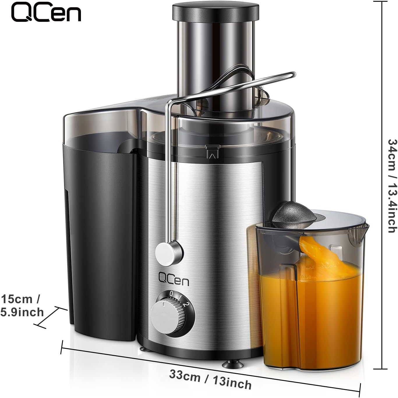 Thumbnail 4 de Qcen 800W Centrifugal Juicer