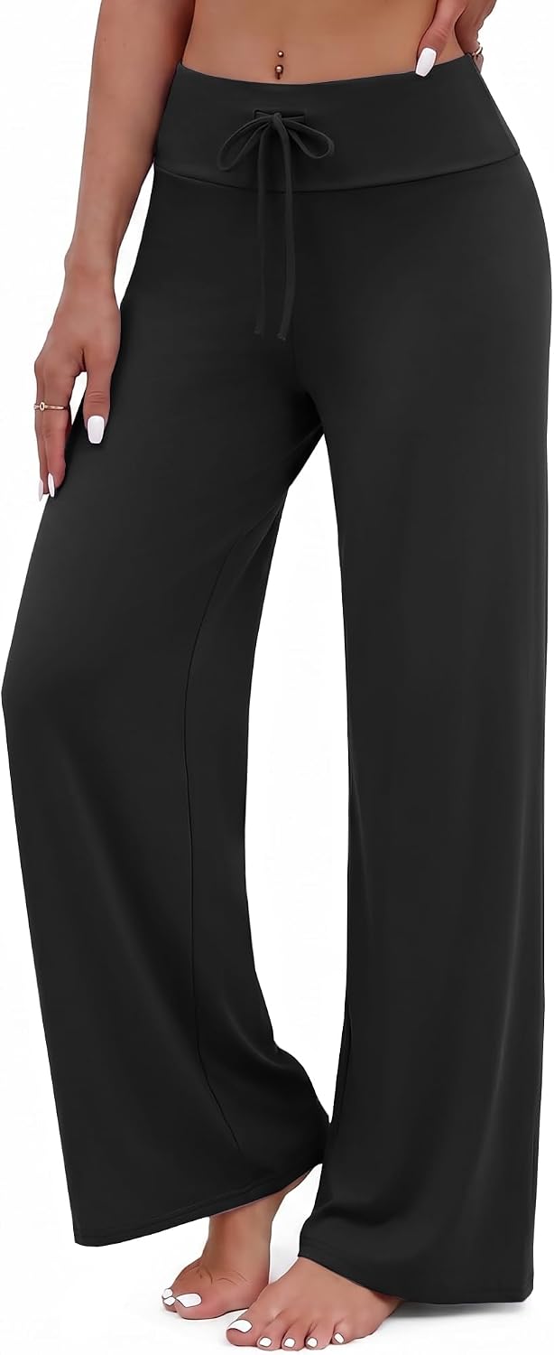 Detalle 2 de ZOOSIXX Soft Black Pajama Pants for Women 22